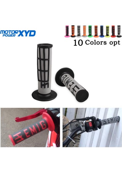 Siyah Turuncu Tarzı Yeni Popüler Tutma Mx Kavrama Emıg Kavrama To Klx Crf Motosiklet Kirli Pit Bisikleti Kauçuk Direksiyon Grifi Twist Grip (Yurt Dışından) fiyatları