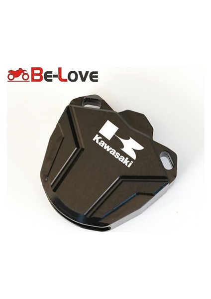 Siyah Stil Kawasakı Z125 Z250 Z300 Z400 Z650 Z750 Z800 Z900 Z900RS Z1000 Z1000SX Motosiklet Anahtar Koruyucu Kılıf Çip Olmayan Anahtar (Yurt Dışından)