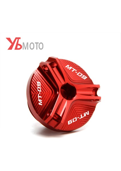 Kırmızı Stil Yamaha MT09 Mt-09 Tracer 900GT Için Yağ Dolum Kapağı Motosiklet Aksesuarları Motor Takma Kapağı (Yurt Dışından)