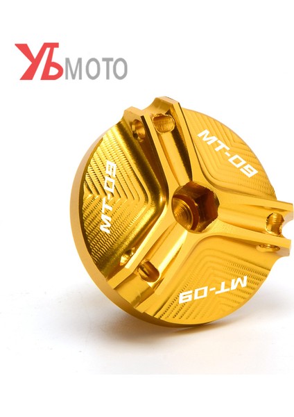 Kırmızı Stil Yamaha MT09 Mt-09 Tracer 900GT Için Yağ Dolum Kapağı Motosiklet Aksesuarları Motor Takma Kapağı (Yurt Dışından)