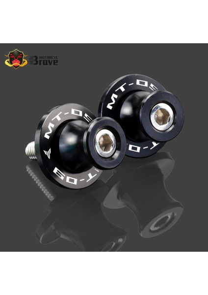 Mavi Stil M6 Motosiklet Aksesuarları C Alüminyum Salıncak Kollu Kaydırıcı Stand Vidası Yamaha Mt-09 MT09 mt 09 Tracer Için (Yurt Dışından) modelleri