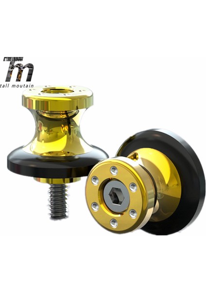 Altın Tarzı Suzuki Dl V-Strom Gsr Hayabusa Sfvsv 650 DL650 DL1000 Gsx 1300R Için Salıncak Kollu Somun Kaydırıcı 8mm Stand Vida (Yurt Dışından)