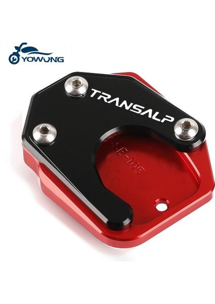 Transalp Logo Stili Honda Xlv Transalp XL600V XL650V XL700V C Yan Stand Ayak Kickstand Büyütme Uzatma Destek Plakası Pedalına Pad - (Yurt Dışından) modelleri