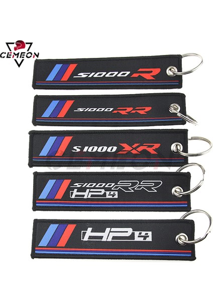 S1000RR Stili Bmw R Rr Xr R Rr Sr Rr Hp4 Rozet Nakış Anahtarlık Motosiklet Anahtarlık Püskül (Yurt Dışından) modelleri