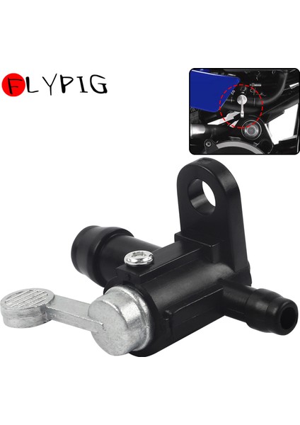 Yamaha PW50 PY50 Peewee Y-Zinger Mini Kir Motosikleti Için Ince Akaryakıt Deposu Valf Kapatma Petcock Anahtarı 4 Adet (Yurt Dışından)
