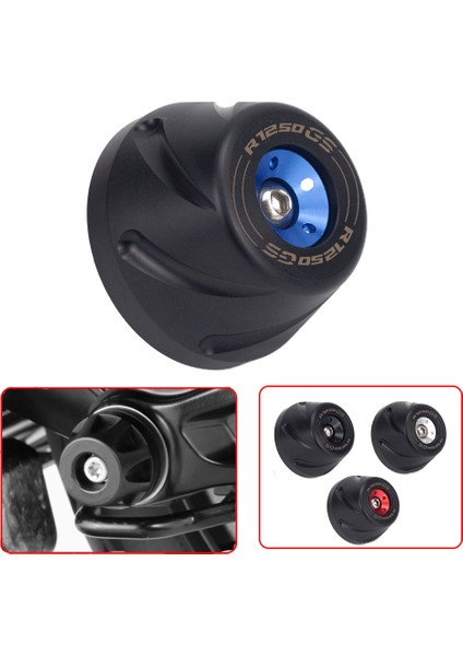 R1200GS Kırmızı Stil Bmw R1250R R1250RT R1250GS R1200GS ADV.R1200R R1200RS R1200RT Lc R1250 Gs Adventure Tekerlek Kaydırıcı Çarpma Pedleri Koruma (Yurt Dışından) fiyatları