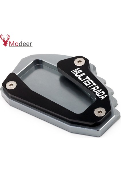 Titanyum Siyah Tarzı Ducatı Multistrada Enduroenduro Pro Nc Telescopic Yan Stand Tabanı Pedini Genişletme Uzantı Ayak Pedalı Yan Standı (Yurt Dışından)