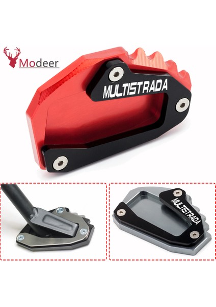 Titanyum Siyah Tarzı Ducatı Multistrada Enduroenduro Pro Nc Telescopic Yan Stand Tabanı Pedini Genişletme Uzantı Ayak Pedalı Yan Standı (Yurt Dışından) fiyatları