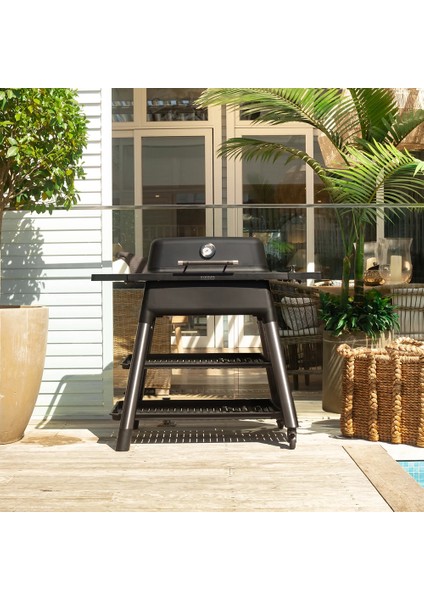 Force 2 Ateşlemeli Gazlı Barbekü Siyah fırsatları