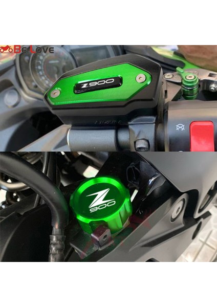 Kırmızı Stil Kawasaki Z900 Z Ön & Arka Fren Sıvı Silindir Ana Deposu Kapağı Kapak (Yurt Dışından) fiyatları