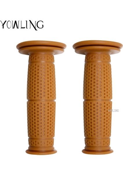 F Siyah 25MM 28MM Stili Motosiklet Bisiklet Için Retro Kauçuk Klasik Direksiyon Kola Şişe Tutacak Truimph CG125 CB400 Cafe Özel - (Yurt Dışından) fırsatları