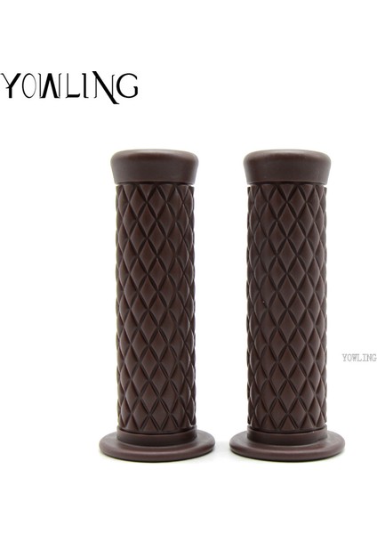 D Bordo 22M 24MM Stili Motosiklet Bisiklet Için Retro Kauçuk Klasik Direksiyon Kola Şişe Tutacak Truimph CG125 CB400 Cafe Özel - (Yurt Dışından)