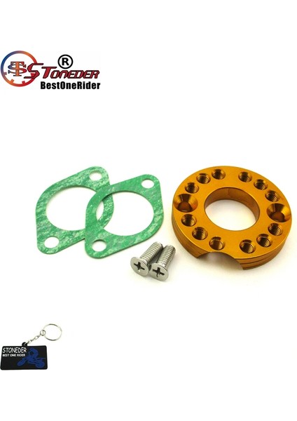 Altın Tarzı Stoneder Karbüratör Manifold Er Plaka Adaptörü Contalar Vidalılar Için Dax Pit Dirt Bike Atv Quad 4 Tekerlekli Için (Yurt Dışından)