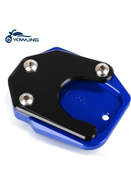 Mavi Siyah Stil Honda Xlv Transalp XL600V XL650V XL700V C Yan Stand Ayak Kickstand Büyütme Uzatma Destek Plakası Pedalına Pad - (Yurt Dışından)