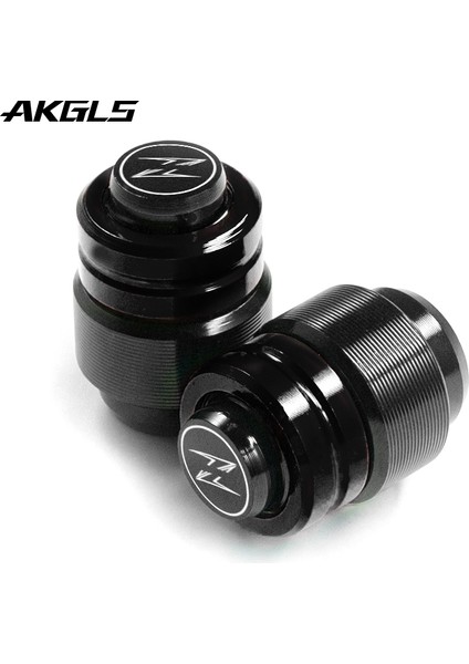 Siyah Stil Kawasaki Z900 Z400 Z300 Z650 Z750 Z800 Z1000 Motosiklet Lastik Hava Valfi Kapak Takma Fişi Alüminyum En Son Aksesuarları (Yurt Dışından)