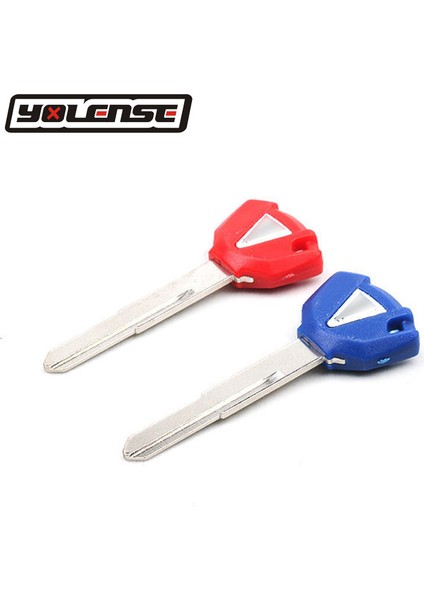Kırmızı-1 Mavi-1 Tarzı Kawasaki ZX6R ZX9R ZX10R ZX12R ZX14R ZZR1400 Zr ZR1200 Ninja ER6N ER6F ER6R KLE650 Tüm Modelleri Için Motosiklet Anahtar Boşları (Yurt Dışından)