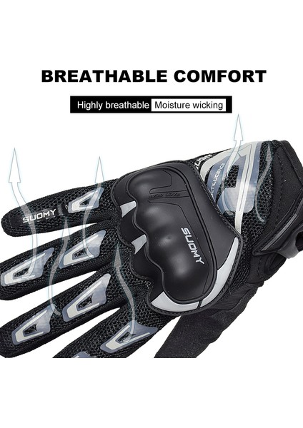 Siyah Stil Xxl Suomy Dirt Biker Mx Motosiklet Eldiveni Yaz Full Parmaklı Moto Yarış Eldiveni Dokunmatik Ekran Motosiklet Motokros Erkekler Artı Boyut Pembe (Yurt Dışından) indirimleri