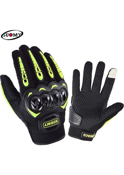 Gri Stil L Beden Suomy SU33 Yazlık Nefes Alabilen Motosiklet Eldiveni Yarış Gant Moto Motorcross Sürme Eldiveni Motosiklet Tam Parmaklı Guantes (Yurt Dışından) modelleri