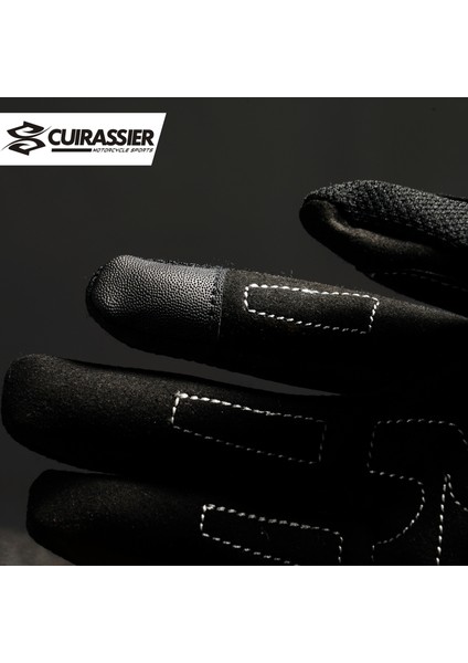 UX100 Yeşil Stil Xl Beden Yeni Motosiklet Eldiven Kırmızı Dokunmatik Ekran Yansıtıcı Gece Motosiklet Tam Parmak Eldiven Koruyucu Yarış Bisiklet Motosiklet Off-Road (Yurt Dışından) modelleri