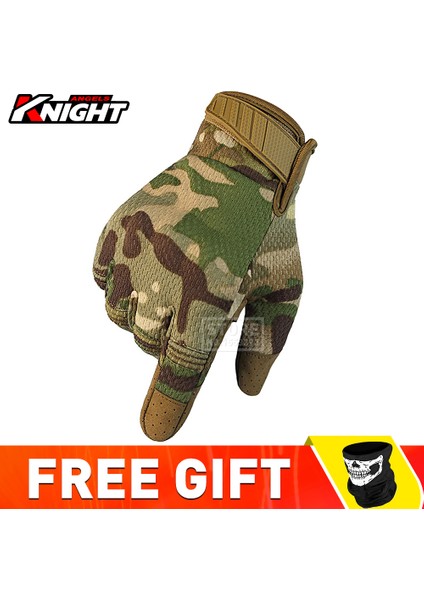 A30-DK Kamuflaj Stili Xl Beden Motosiklet Eldiveni Dört Mevsim Nefes Alabilen Guantes Moto Koruyucu Anti-Düşme Erkek Eldivenleri Sürme Eldiveni Motosiklet Aksesuarları (Yurt Dışından)