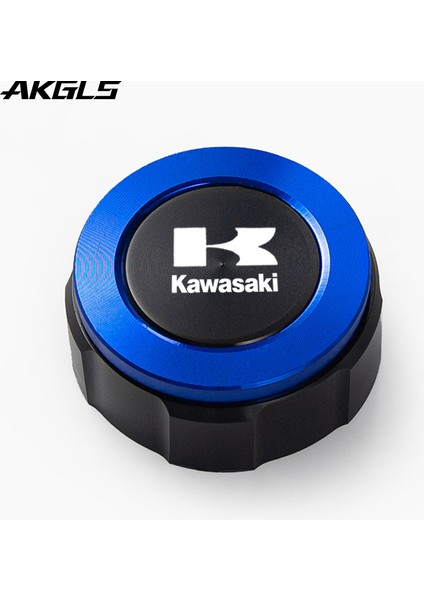 Mavi Stil Kawasaki Z250 Z650 Z750 Z800 Z900 Z1000 Ninja ZX6R ZX10R Motosiklet C Arka Fren Yağ Deposu Kapağı Aksesuarları (Yurt Dışından)