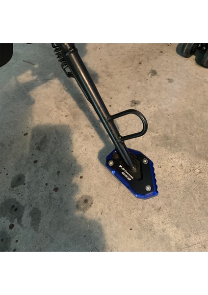 Kırmızı Stil Suzukı V-Strom 650XT Vstrom 650 Dlotorcycle C Atma Ayağı Yan Stand Uzatma Pedalı Destek Plakası (Yurt Dışından) modelleri