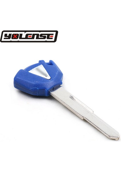 Mavi-3 Adet Tarzı Kawasaki ZX6R ZX9R ZX10R ZX12R ZX14R ZZR1400 Zr ZR1200 Ninja ER6N ER6F ER6R KLE650 Tüm Modelleri Için Motosiklet Anahtar Boşları (Yurt Dışından)