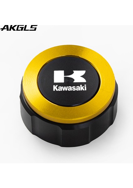 Sarı Stil Kawasaki Z250 Z650 Z750 Z800 Z900 Z1000 Ninja ZX6R ZX10R Motosiklet C Arka Fren Yağ Deposu Kapağı Aksesuarları (Yurt Dışından)
