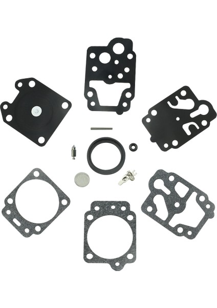 Walbro Echo Husqvarna Toro Ryobi Honda GX25 GX35 Homelite Trimmer Için Karbüratör Tamir Tamir Kiti K20-WYJ Yeniden Gasket Iğne Kit'i (Yurt Dışından) fırsatları