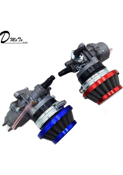J Tarzı Mini Quad Atv Dirt Bike Minimoto Go Kart Buggy Için 2 Zamanlı Pocket Bike Motor Karbüratör Karbüratörü ile Pod Hava Filtresi (Yurt Dışından) modelleri