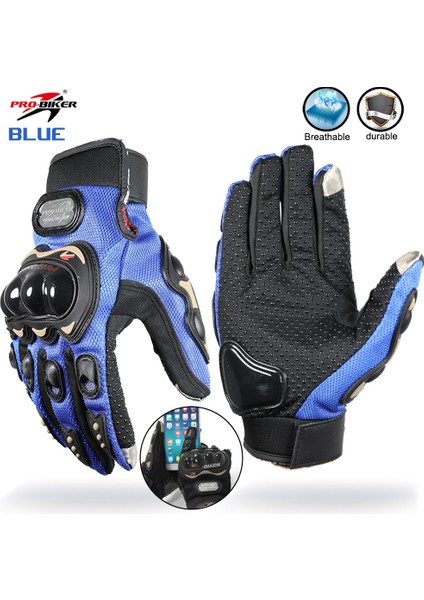 Mavi Stil L Beden Şövalye Motosiklet Yarış Eldivenleri Motorcross Motosiklet Bisiklet Eldivenleri Koruyucu Ekipman Honda Kawasaki Yamaha Için (Yurt Dışından)