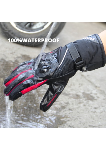 Yaz MCS-01C Kırmızı Stili L Beden Motosiklet Eldiveni% 100 Su Geçirmez Rüzgar Geçirmez Kış Sıcak Guantes Moto Luvas Dokunmatik Ekran Kış Motosiklet Eldiveni Koruyucu (Yurt Dışından) fiyatları