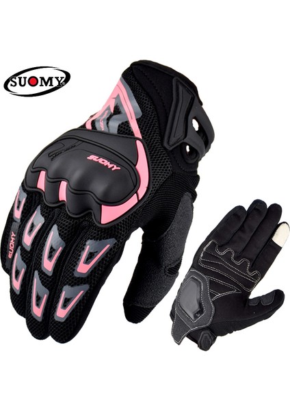 Siyah Stil M Beden Suomy Dirt Biker Mx Motosiklet Eldiveni Yaz Full Parmaklı Moto Yarış Eldiveni Dokunmatik Ekran Motosiklet Motokros Erkekler Artı Boyut Pembe (Yurt Dışından) modelleri