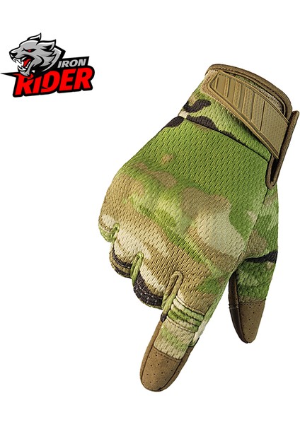 A30-LT Kamuflaj Stili L Beden Motosiklet Eldiveni Yazlık Nefes Alabilen Yarış Luva Motoqueiro Guantes Motocicleta Luvas De Cycling Atv Sürücü Koruyucu Eldivenler (Yurt Dışından)