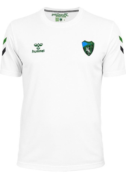 Lisanslı Hml Çocuk Bisiklet Yaka T-Shirt Beyaz