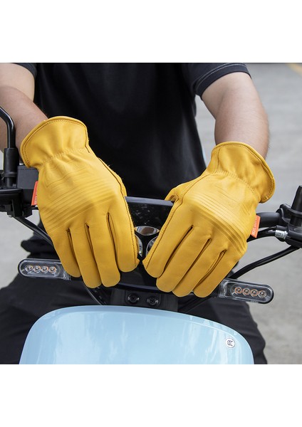Sarı Stil Xl Beden Ozero Koyun Derisi Motosiklet Eldiveni Dokunmatik Ekran Sürme Yarış Spor Tam Parmak Nefes Alabilen Kaymaz Motor Bisiklet Motokros Eldiveni (Yurt Dışından) indirimleri