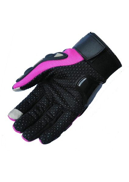Siyah Stil Xxl Pembe Kadın Motosiklet Dokunmatik Ekran Eldiveni Motokros Tam Parmak Sürüş Eldiveni Yazlık Nefes Alan Luva Bisiklet Bisiklet Mtb Eldiveni (Yurt Dışından) fırsatları