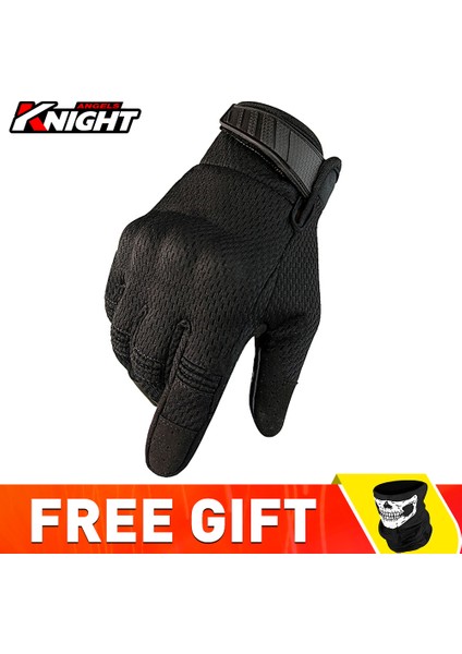 A30-SIYAH Stil Xl Beden Motosiklet Eldiveni Dört Mevsim Nefes Alabilen Guantes Moto Koruyucu Anti-Düşme Erkek Eldivenleri Sürme Eldiveni Motosiklet Aksesuarları (Yurt Dışından)