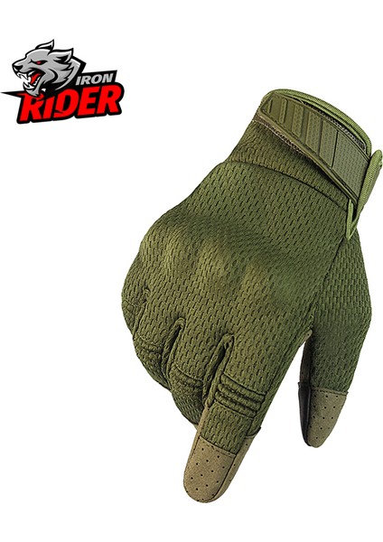 A30-YEŞIL Kamuflaj Stili Xl Beden Motosiklet Eldiveni Yazlık Nefes Alabilen Yarış Luva Motoqueiro Guantes Motocicleta Luvas De Cycling Atv Sürücü Koruyucu Eldivenler (Yurt Dışından)