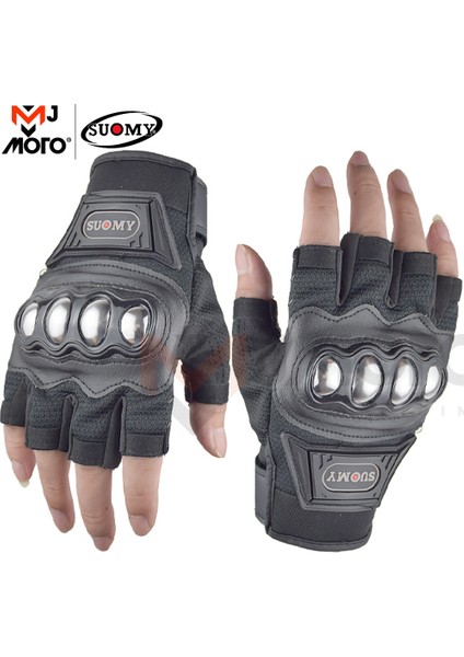 Fildişi Tarzı M Beden Suomy SU33 Yazlık Nefes Alabilen Motosiklet Eldiveni Yarış Gant Moto Motorcross Sürme Eldiveni Motosiklet Tam Parmaklı Guantes (Yurt Dışından)