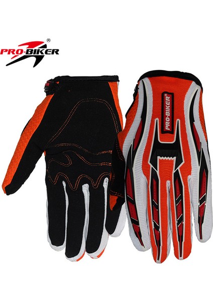 E3 Stili Xl Beden Pro Motosiklet Eldiveni Tam Parmak Erkek Kadın Motosiklet Eldiveni Bisiklet Bisiklet Su Geçirmez Eldiven (Yurt Dışından)