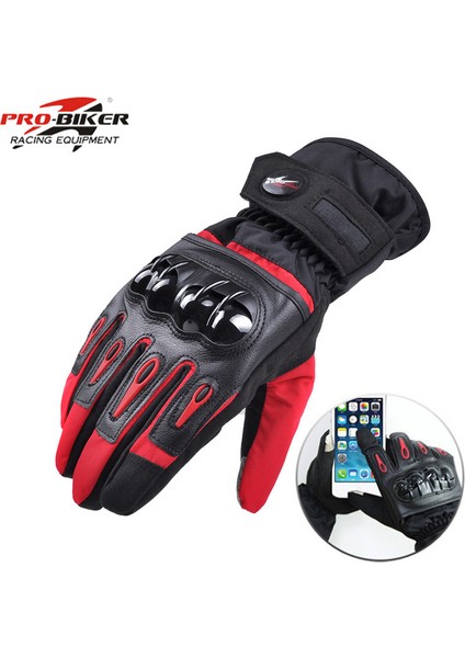 No.1 Tarzı L Beden Motosiklet Eldiveni Kış Sıcak Su Geçirmez Rüzgar Geçirmez Koruyucu Eldivenler Güvenlik Eldiveni Su Geçirmez Guantes Moto Luvas MTV08 (Yurt Dışından)