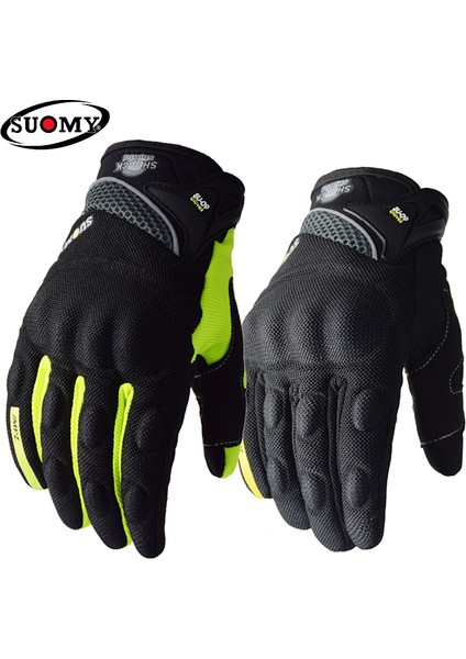 Yeşil Stil L Beden Suomy Yaz Motosiklet Eldiveni Dokunmatik Ekran Tam Parmak Yarış Tırmanma Bisiklet Sürme Spor Rüzgar Geçirmez Motokros Eldiveni Luvas (Yurt Dışından) modelleri