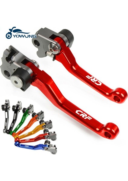 Mor Tarzı Honda CRF150F CRF230F CRF250F Crf 230 F Için Motosiklet Kir Bisikleti Katlanabilir Pivotal Debriyaj Fren Kolu Kolu (Yurt Dışından)