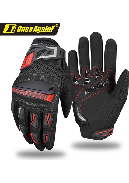 MG02-1 Kırmızı Stil M Beden Yeniden Su Geçirmez Rüzgar Geçirmez Kış Motosiklet Eldiveni Dokunmatik Ekran Motokros Kros Ülke Motosiklet Eldiveni Mx Mtb MG01 (Yurt Dışından)