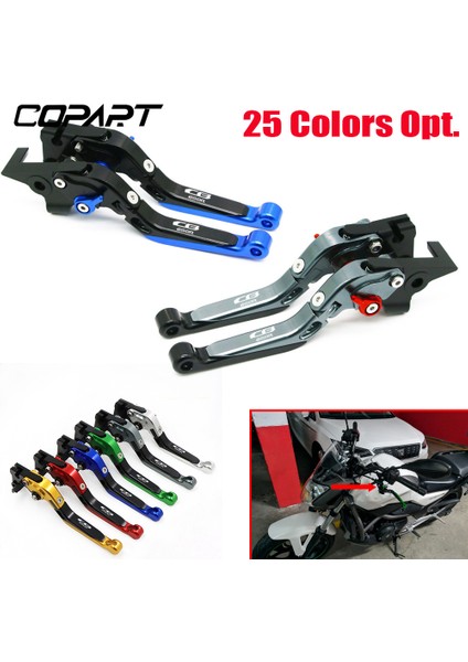 Bkororbk Stili Honda CB650R Cb 650R CB650 R Motosiklet C Ayarlanabilir Katlanabilir Uzatılabilir Fren Debriyaj Kolları Tutamaklığı (Yurt Dışından) fiyatları