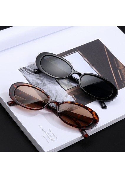 Stil 2-C4 Stili Kadınlar Için Pc Retro Güneş Gözlüğü Küçük Oval Çerçeve Güneş Gözlüğü Moda Güneş Gözlükleri Polarize Gözlük UV400 Gözlük (Yurt Dışından) indirimleri