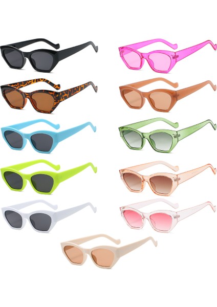 Leopar-Çay Tarzı Yaz Kadın Erkek Retro Küçük Kare Güneş Gözlüğü Vintage Dikdörtgen Gözlük Açık UV400 Koruma Gözlükleri (Yurt Dışından) modelleri