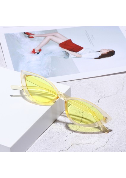 Gri 2 Tarzı Küçük Çerçeve Güneş Gözlüğü Vintage Gözlük Kadın Bayanlar Güneş Gözlüğü Moda Sokak Giyim UV400 Gözlük (Yurt Dışından) fırsatları