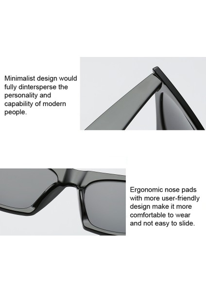 Kırmızı Stil Moda Güneş Gözlüğü Vintage Gözlük Gözlük Kare Güneş Gözlüğü Kadın Uv Koruma Sokak Kıyafetleri Gözlük Okulary Oculos (Yurt Dışından) fırsatları